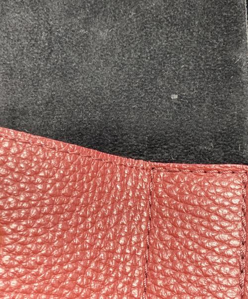 IACUCCI（イアクッチ）IACUCCI (イアクッチ) 2WAY スエード切替 ショルダーバッグ ボルドーの古着・服飾アイテム