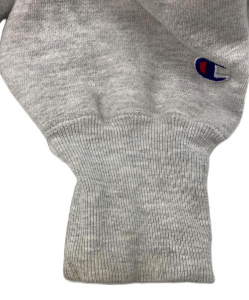 Champion（チャンピオン）Champion (チャンピオン) 二段プリント リバースウィーブスウェット レッド×グレー サイズ:XXLの古着・服飾アイテム