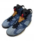 NIKEナイキ）の古着「AIR JORDAN 6 "WASHED DENIM"」｜ブルー