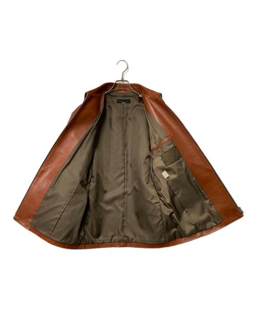 HAROLD'S GEAR（ハロルズギア）HAROLD'S GEAR (ハロルズギア) レザーコート ブラウン サイズ:Ｍの古着・服飾アイテム