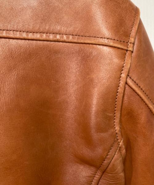 HAROLD'S GEAR（ハロルズギア）HAROLD'S GEAR (ハロルズギア) レザーコート ブラウン サイズ:Ｍの古着・服飾アイテム