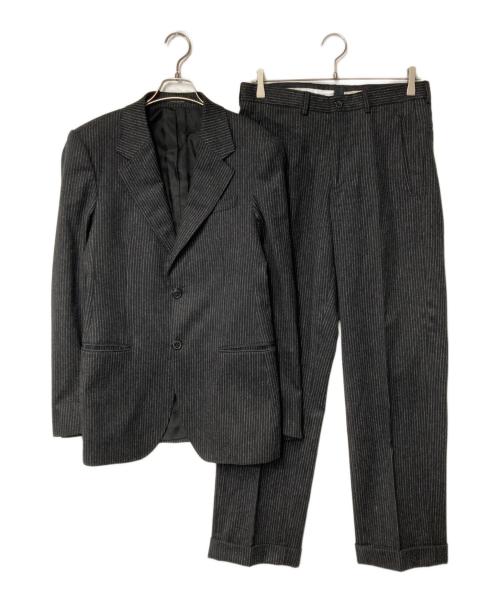 EMPORIO ARMANI（エンポリオアルマーニ）EMPORIO ARMANI (エンポリオアルマーニ) セットアップウールスーツ ブラック サイズ:46の古着・服飾アイテム