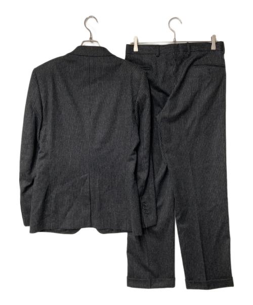 EMPORIO ARMANI（エンポリオアルマーニ）EMPORIO ARMANI (エンポリオアルマーニ) セットアップウールスーツ ブラック サイズ:46の古着・服飾アイテム