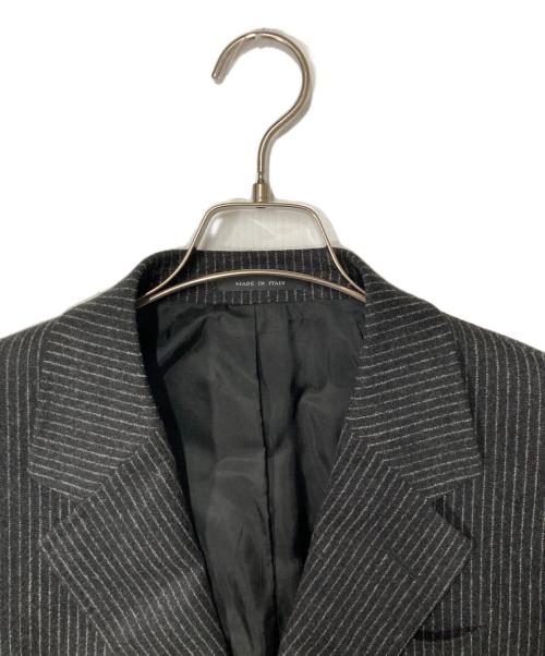 EMPORIO ARMANI（エンポリオアルマーニ）EMPORIO ARMANI (エンポリオアルマーニ) セットアップウールスーツ ブラック サイズ:46の古着・服飾アイテム