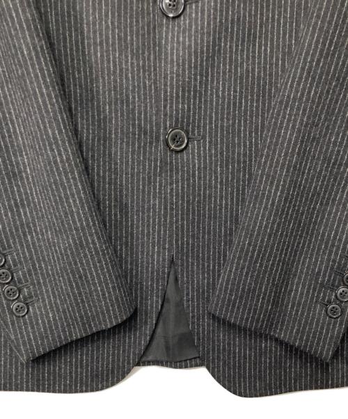 EMPORIO ARMANI（エンポリオアルマーニ）EMPORIO ARMANI (エンポリオアルマーニ) セットアップウールスーツ ブラック サイズ:46の古着・服飾アイテム