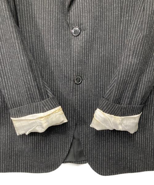 EMPORIO ARMANI（エンポリオアルマーニ）EMPORIO ARMANI (エンポリオアルマーニ) セットアップウールスーツ ブラック サイズ:46の古着・服飾アイテム