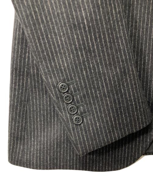 EMPORIO ARMANI（エンポリオアルマーニ）EMPORIO ARMANI (エンポリオアルマーニ) セットアップウールスーツ ブラック サイズ:46の古着・服飾アイテム