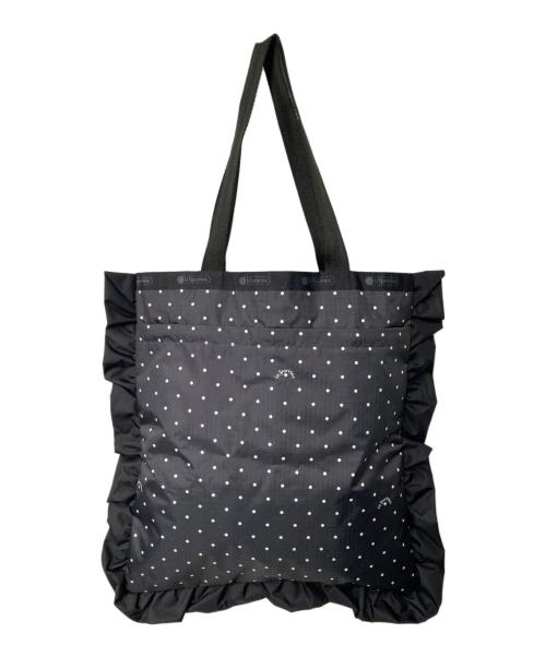 LeSportsac（レスポートサック）LeSportsac (レスポートサック) RF LARGE EMERALD TOTE ブラックの古着・服飾アイテム