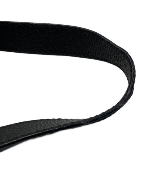 GUCCI（グッチ）GUCCI (グッチ) バンブー スエード 巾着リュック ブラックの古着・服飾アイテム