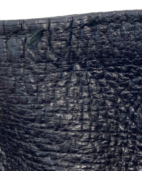 GUCCI（グッチ）GUCCI (グッチ) バンブー スエード 巾着リュック ブラックの古着・服飾アイテム