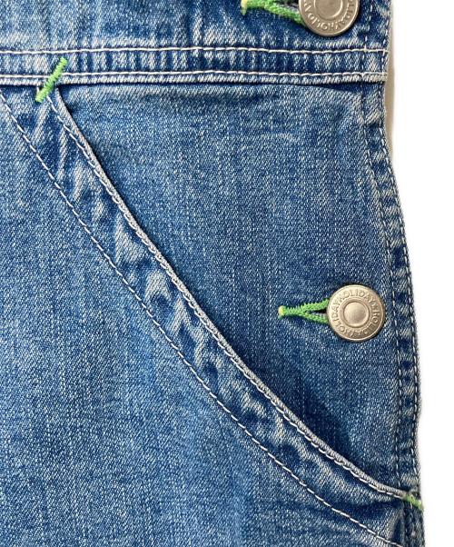 holiday（ホリデー）holiday (ホリデー) BIG DENIM OVER-ALL インディゴの古着・服飾アイテム