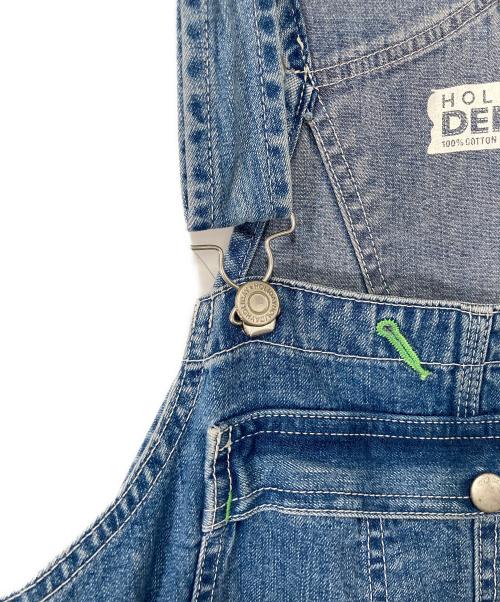 holiday（ホリデー）holiday (ホリデー) BIG DENIM OVER-ALL インディゴの古着・服飾アイテム