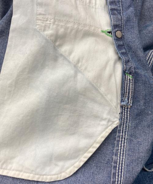 holiday（ホリデー）holiday (ホリデー) BIG DENIM OVER-ALL インディゴの古着・服飾アイテム