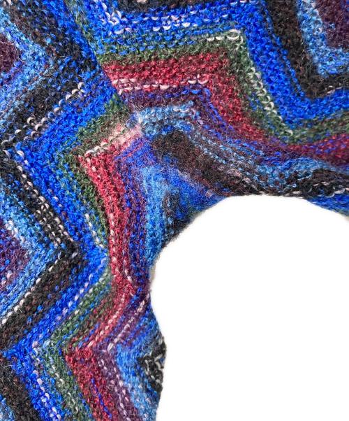 missoni（ミッソーニ）missoni (ミッソーニ) 総柄 ジグザグ モヘヤ混ニット マルチカラー サイズ:44の古着・服飾アイテム