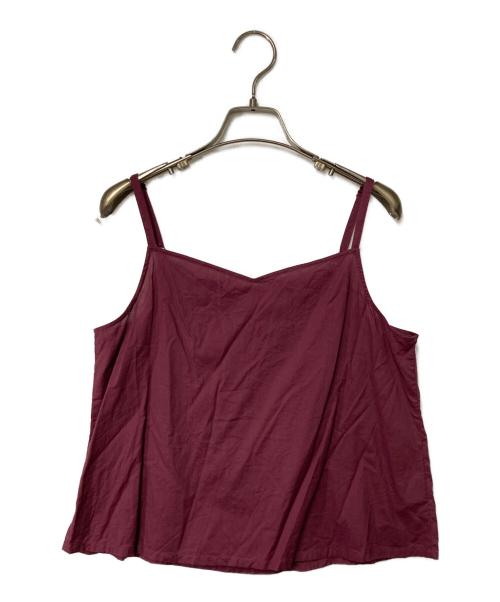 PINK HOUSE（ピンクハウス）PINK HOUSE (ピンクハウス) ノースリーブブラウス パープル サイズ:FREEの古着・服飾アイテム