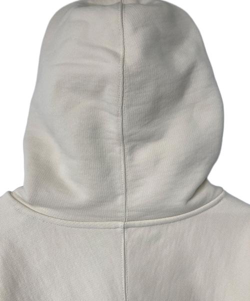 AMI Alexandre Mattiussi（アミアレクサンドルマテュッシ）AMI Alexandre Mattiussi (アミアレクサンドルマテュッシ) ハートロゴプルオーバーパーカー アイボリー サイズ:XXSの古着・服飾アイテム