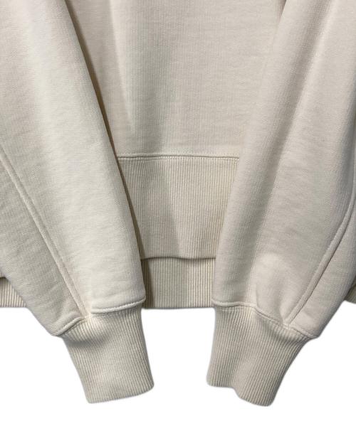 AMI Alexandre Mattiussi（アミアレクサンドルマテュッシ）AMI Alexandre Mattiussi (アミアレクサンドルマテュッシ) ハートロゴプルオーバーパーカー アイボリー サイズ:XXSの古着・服飾アイテム