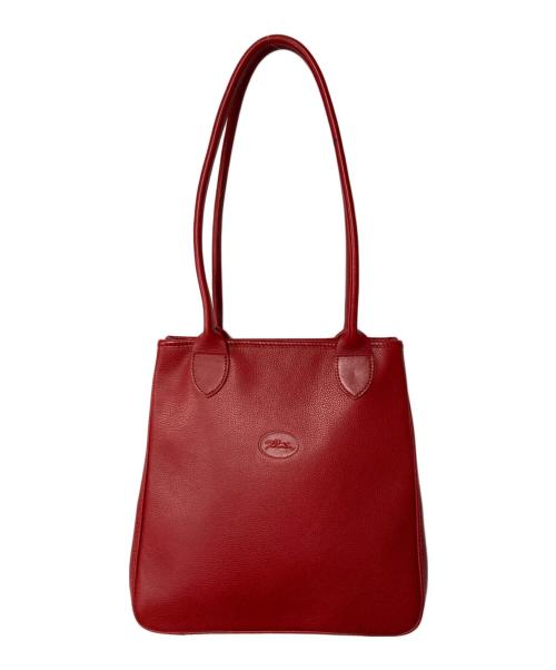 LONGCHAMP（ロンシャン）LONGCHAMP (ロンシャン) トートバッグ レッドの古着・服飾アイテム