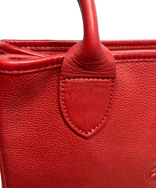 LONGCHAMP（ロンシャン）LONGCHAMP (ロンシャン) トートバッグ レッドの古着・服飾アイテム