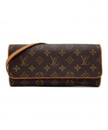 LOUIS VUITTON（ルイ ヴィトン）の古着「モノグラム ポシェット ツインGM」｜ブラウン