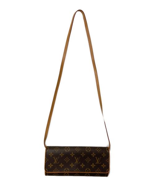 LOUIS VUITTON（ルイ ヴィトン）LOUIS VUITTON (ルイ ヴィトン) モノグラム ポシェット ツインGM ブラウンの古着・服飾アイテム