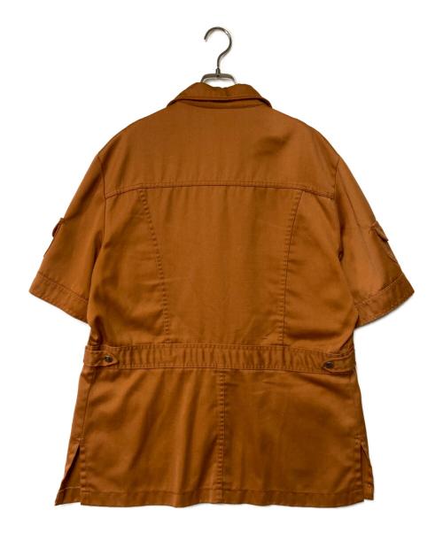 LEE（リー）LEE (リー) サファリシャツ オレンジ サイズ:XL・Lの古着・服飾アイテム