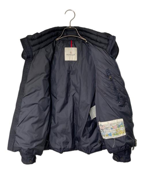 MONCLER（モンクレール）MONCLER (モンクレール) BERRIAT フーデッドダウンジャケット ネイビーの古着・服飾アイテム