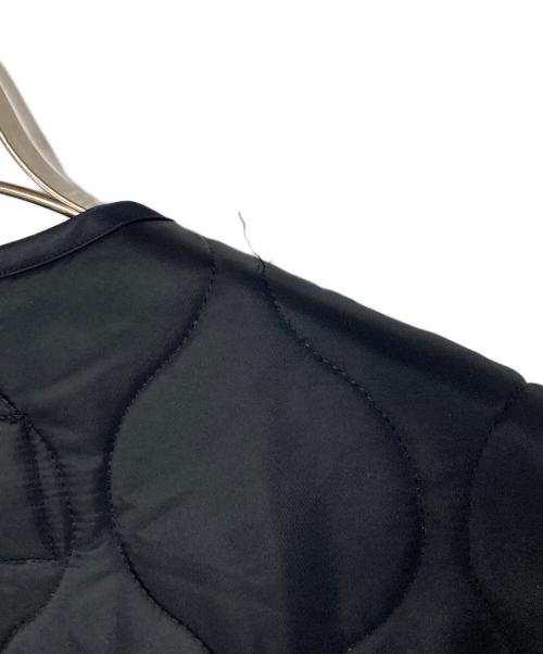 Traditional Weatherwear（トラディショナルウェザーウェア）Traditional Weatherwear (トラディショナルウェザーウェア) Spick and Span (スピックアンドスパン) 別注 ARKLEY LONG2 EX キルティングノーカラーコート ネイビー サイズ:32の古着・服飾アイテム