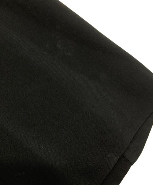 VERSACE（ヴェルサーチェ）VERSACE (ヴェルサーチェ) Embellished Cutout Jersey Flared Pants ブラック サイズ:36の古着・服飾アイテム