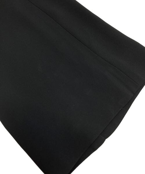 VERSACE（ヴェルサーチェ）VERSACE (ヴェルサーチェ) Embellished Cutout Jersey Flared Pants ブラック サイズ:36の古着・服飾アイテム