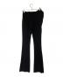 VERSACE (ヴェルサーチェ) Embellished Cutout Jersey Flared Pants ブラック サイズ:36：7000円