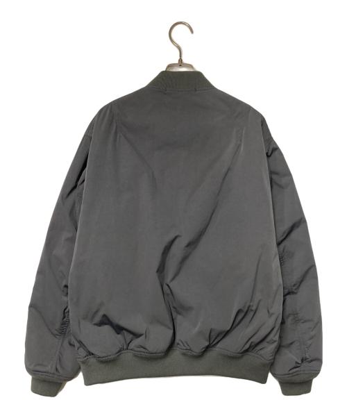 BEAUTY&YOUTH（ビューティーアンドユース）BEAUTY&YOUTH (ビューティーアンドユース) LOFTECH ナイロン MA-1 ブルゾン グレー サイズ:Mの古着・服飾アイテム
