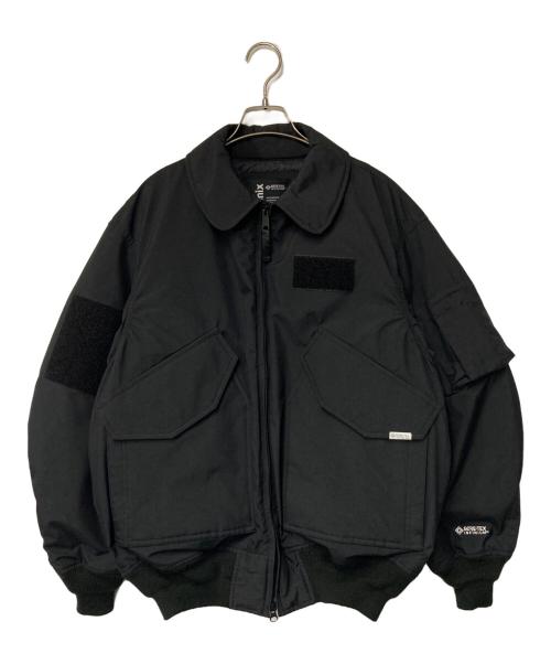 PHENIX（フェニックス）PHENIX (フェニックス) FREAK'S STORE (フリークスストア) 別注 GORE-TEX DOWN Flight Jacket ブラック サイズ:Smallの古着・服飾アイテム