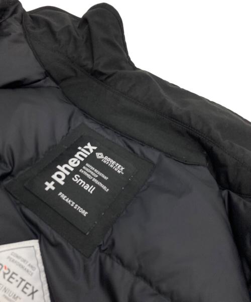PHENIX（フェニックス）PHENIX (フェニックス) FREAK'S STORE (フリークスストア) 別注 GORE-TEX DOWN Flight Jacket ブラック サイズ:Smallの古着・服飾アイテム
