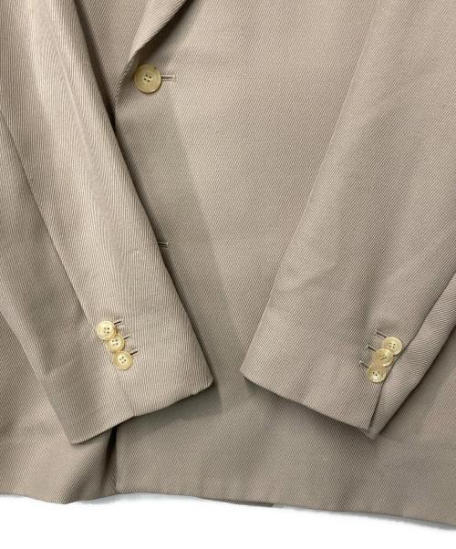 AURALEE（オーラリー）AURALEE (オーラリー) WOOL KID MOHAIR KERSEY JACKET ベージュ サイズ:3の古着・服飾アイテム