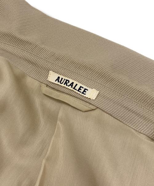 AURALEE（オーラリー）AURALEE (オーラリー) WOOL KID MOHAIR KERSEY JACKET ベージュ サイズ:3の古着・服飾アイテム