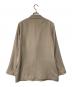 AURALEE (オーラリー) WOOL KID MOHAIR KERSEY JACKET ベージュ サイズ:3：13000円