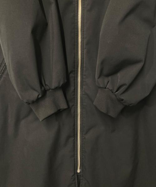 Spick and Span（スピック＆スパン）Spick and Span (スピックアンドスパン) 中綿袖ボリュームコート ブラック サイズ:36の古着・服飾アイテム