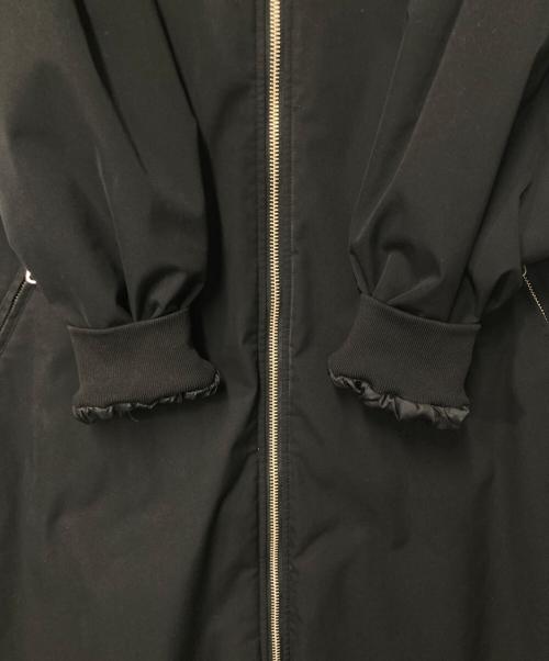 Spick and Span（スピック＆スパン）Spick and Span (スピックアンドスパン) 中綿袖ボリュームコート ブラック サイズ:36の古着・服飾アイテム