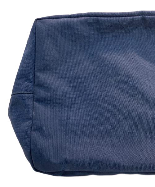 Herve Chapelier（エルベシャプリエ）Herve Chapelier (エルベシャプリエ) 707C コーデュラ舟型トートM ネイビー×ブラウンの古着・服飾アイテム