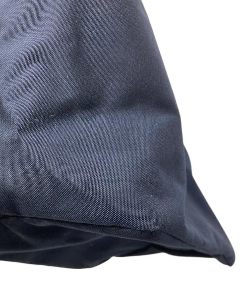 Herve Chapelier（エルベシャプリエ）Herve Chapelier (エルベシャプリエ) 707C コーデュラ舟型トートM ネイビー×ブラウンの古着・服飾アイテム