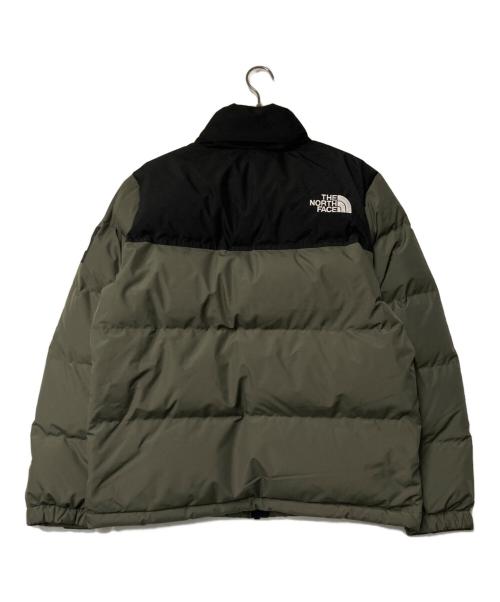 THE NORTH FACE（ザ ノース フェイス）THE NORTH FACE (ザ ノース フェイス) Retro Nuptse Jacket オリーブグリーン×ブラック サイズ:100の古着・服飾アイテム