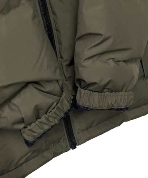THE NORTH FACE（ザ ノース フェイス）THE NORTH FACE (ザ ノース フェイス) Retro Nuptse Jacket オリーブグリーン×ブラック サイズ:100の古着・服飾アイテム