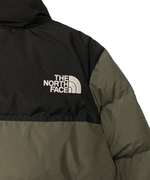 THE NORTH FACE（ザ ノース フェイス）THE NORTH FACE (ザ ノース フェイス) Retro Nuptse Jacket オリーブグリーン×ブラック サイズ:100の古着・服飾アイテム