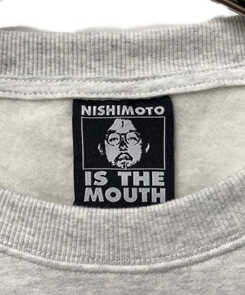 NISHIMOTO IS THE MOUTH（ニシモトイズザマウス）NISHIMOTO IS THE MOUTH (ニシモトイズザマウス) SWEATSHIRT グレー サイズ:Lの古着・服飾アイテム