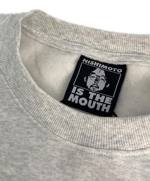 NISHIMOTO IS THE MOUTH（ニシモトイズザマウス）NISHIMOTO IS THE MOUTH (ニシモトイズザマウス) SWEATSHIRT グレー サイズ:Lの古着・服飾アイテム