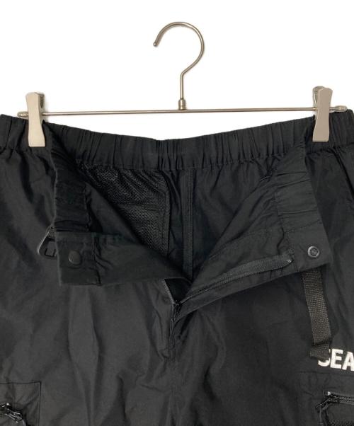 WIND AND SEA（ウィンダンシー）WIND AND SEA (ウィンダンシー) Water Repellent Nylon Cargo Shorts ブラック サイズ:Lの古着・服飾アイテム