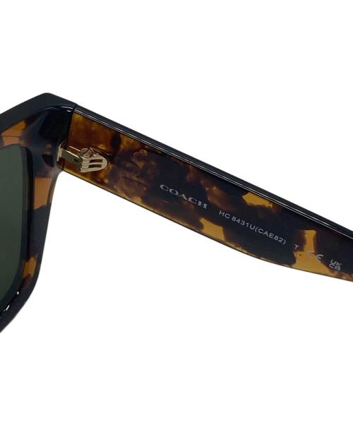 COACH（コーチ）COACH (コーチ) サングラス ブラウン×ブラック サイズ:54□18 140の古着・服飾アイテム