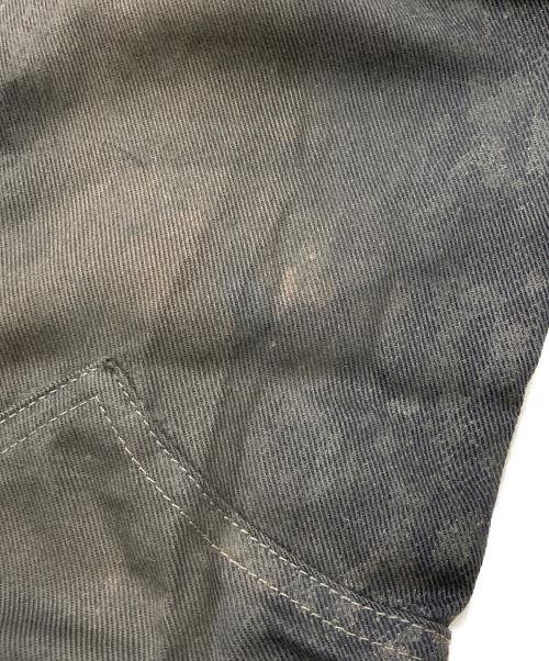 TORNADO MART（トルネードマート）TORNADO MART (トルネードマート) パイソン柄ブーツカットパンツ ブラック サイズ:Sの古着・服飾アイテム