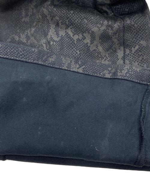 TORNADO MART（トルネードマート）TORNADO MART (トルネードマート) パイソン柄ブーツカットパンツ ブラック サイズ:Sの古着・服飾アイテム